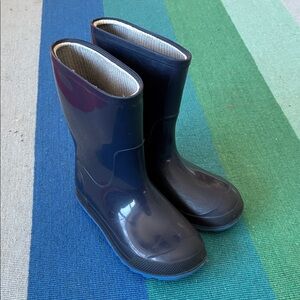 Kids Wonder Nation Navy Rain Boots